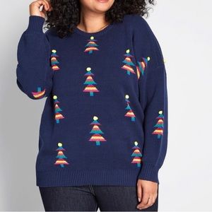 ModCloth Christmas sweater NWOT size M